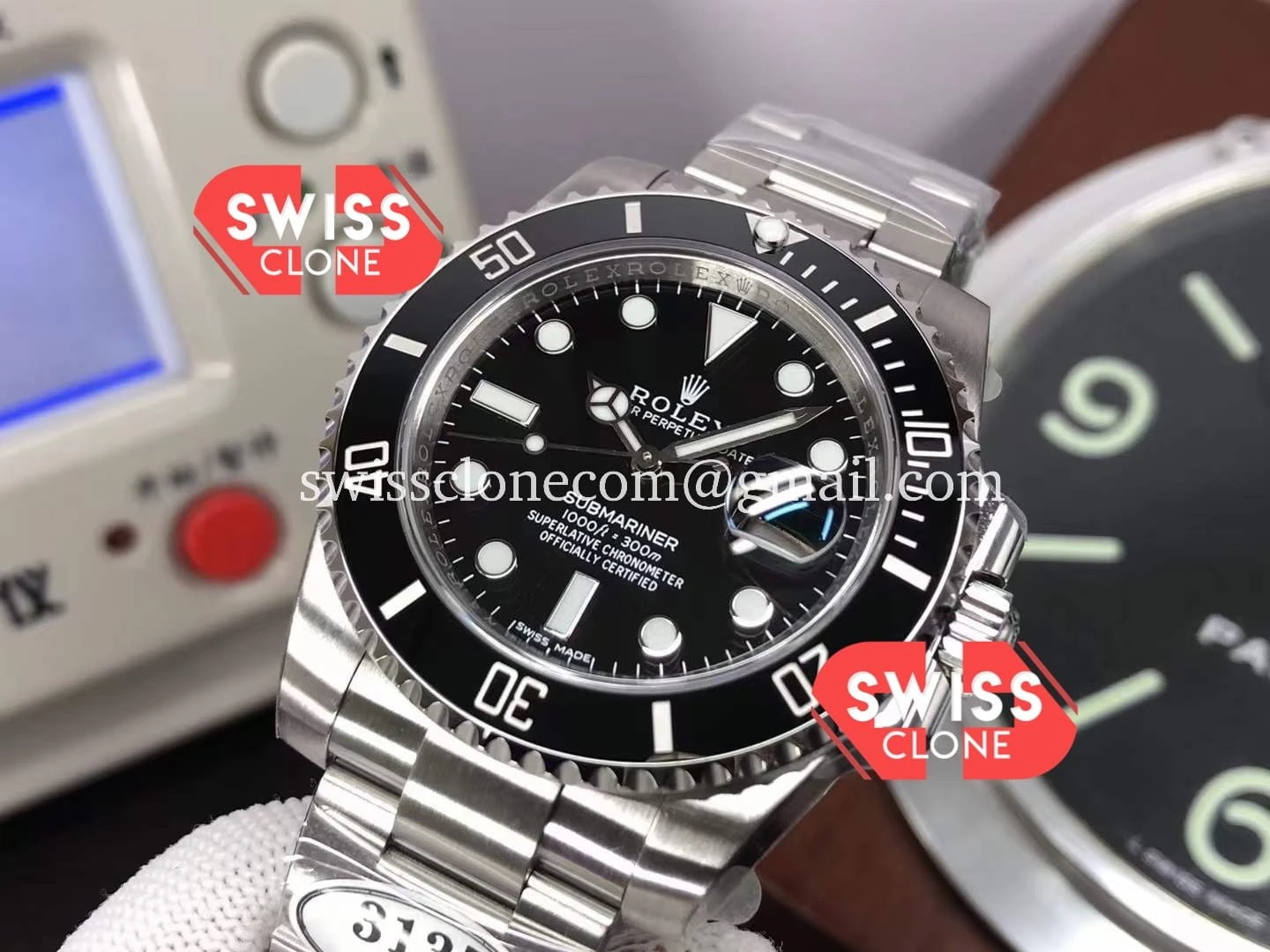 Rolex Submariner 40MM Cal.3135 Steel 126610LN 904L 1:1 Super Clone - Clasp & Bracelet Finishing