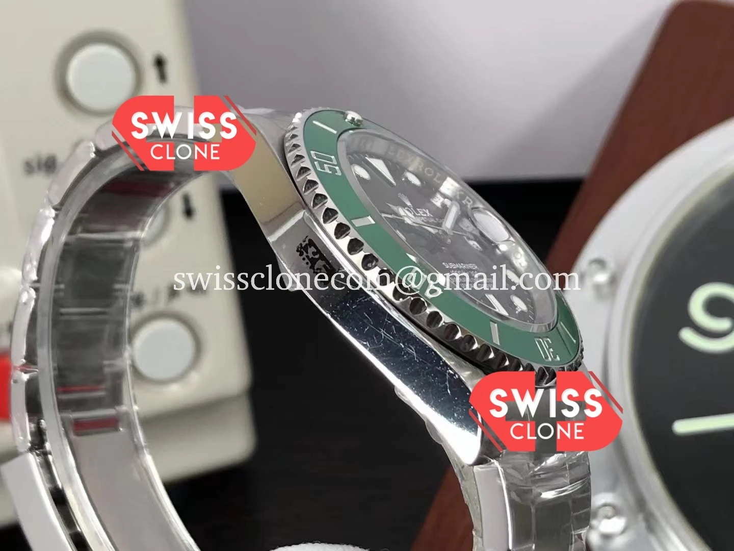 Rolex Submariner 41MM Steel 126610LV "Starbucks" Ultimate 1:1 Super Clone - Caseback & Cloned Calibre Movement
