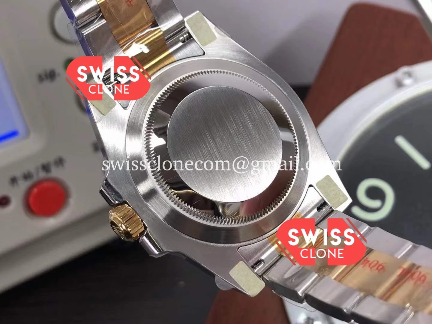 Rolex Submariner 41MM Two Tone 126613LB 904L Steel 1:1 Super Clone - On-Wrist Presence View