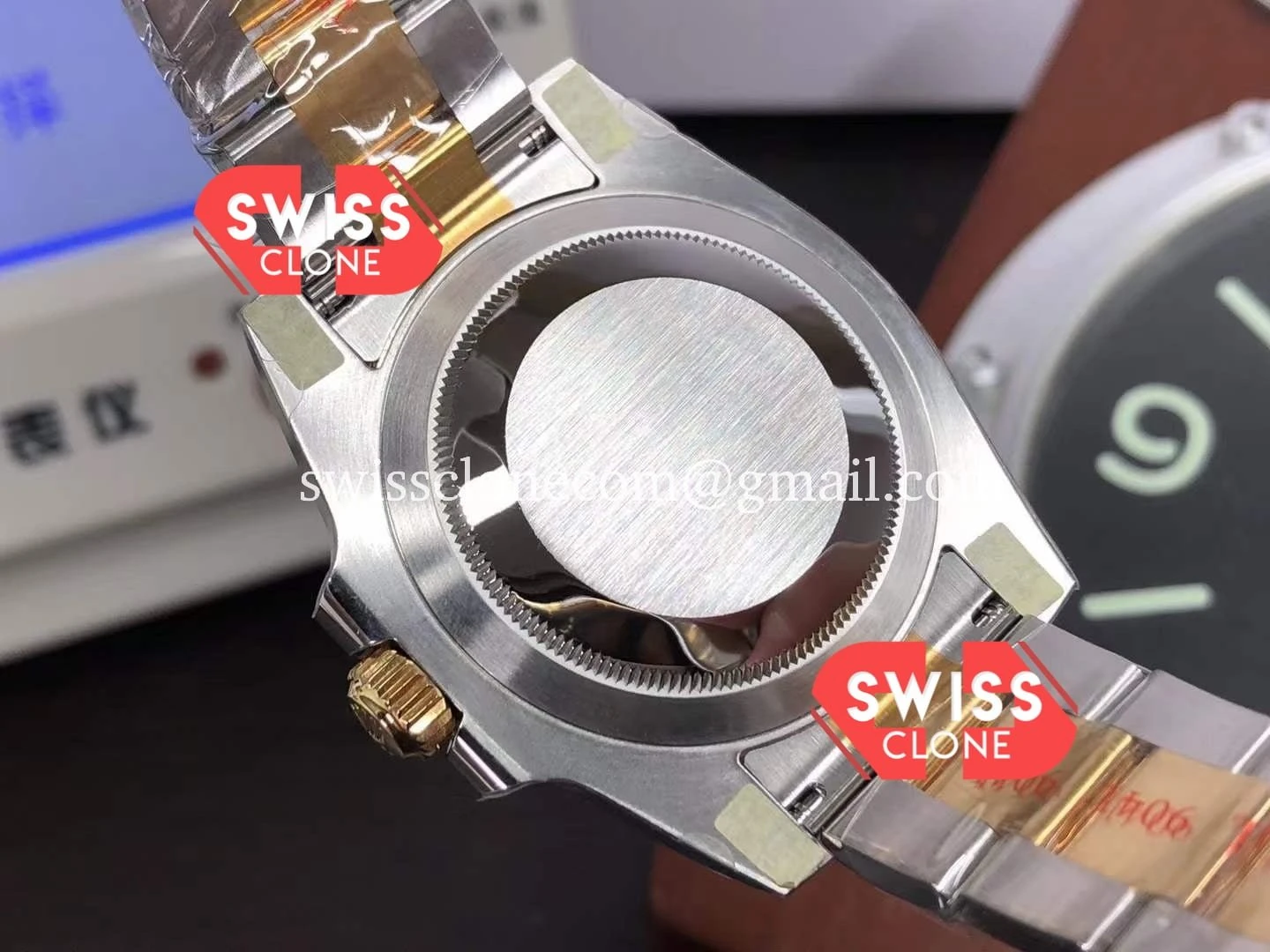 Rolex Submariner 41MM Two Tone 126613LN 904L Steel 1:1 Super Clone - On-Wrist Presence View