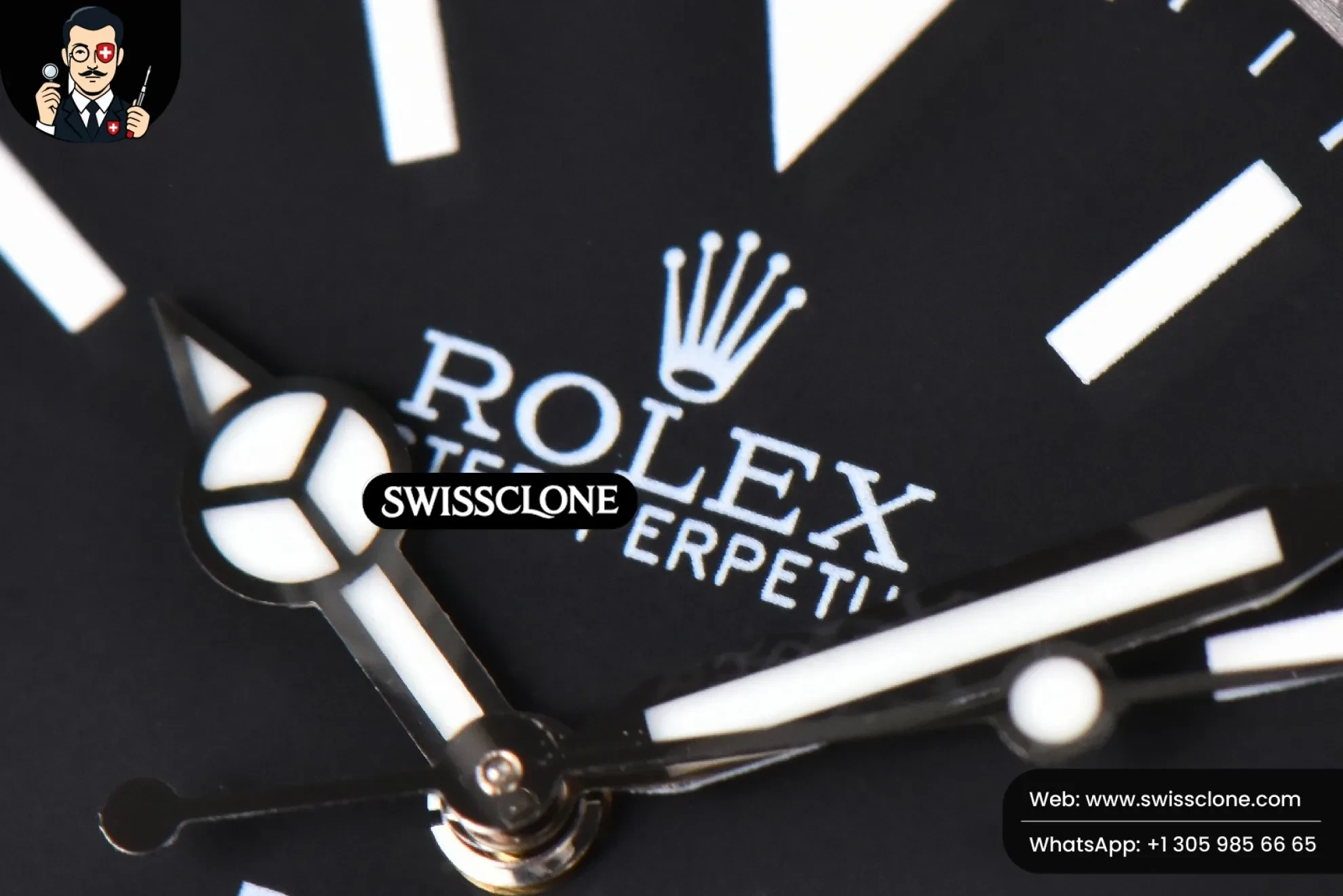 Rolex Submariner DIW Sandblasted 40mm Black Carbon Dial VS3135 1:1 Super Clone - Caseback & Cloned Calibre Movement