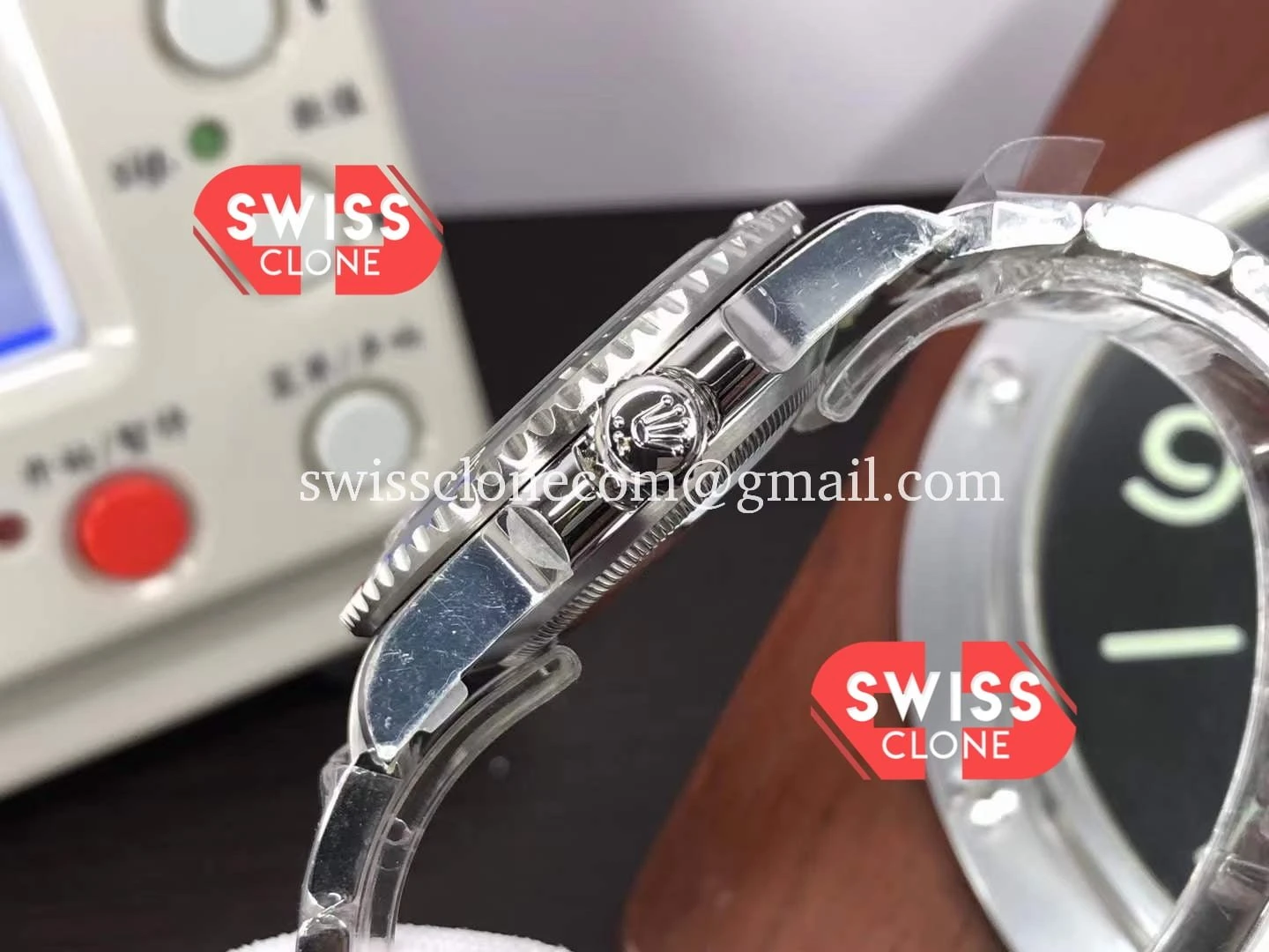 Rolex Submariner No Date 114060 3230 1:1 Super Clone - Lateral Case Thickness Profile
