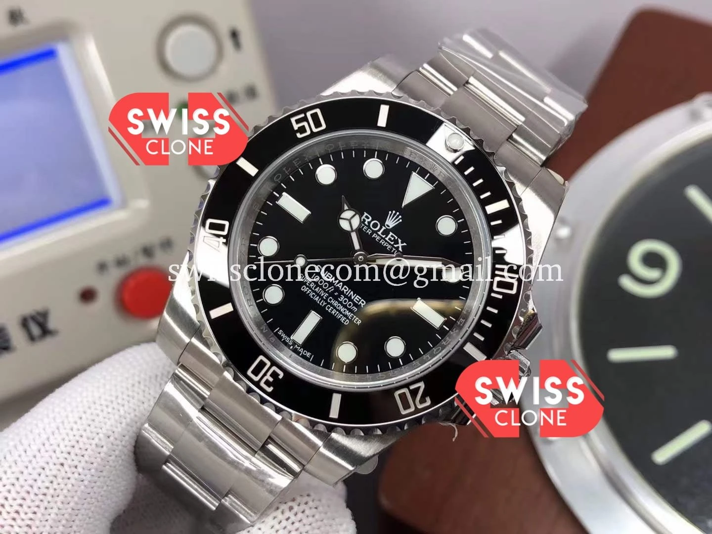 Rolex Submariner No Date 114060 3230 1:1 Super Clone - Bezel & Case Profile