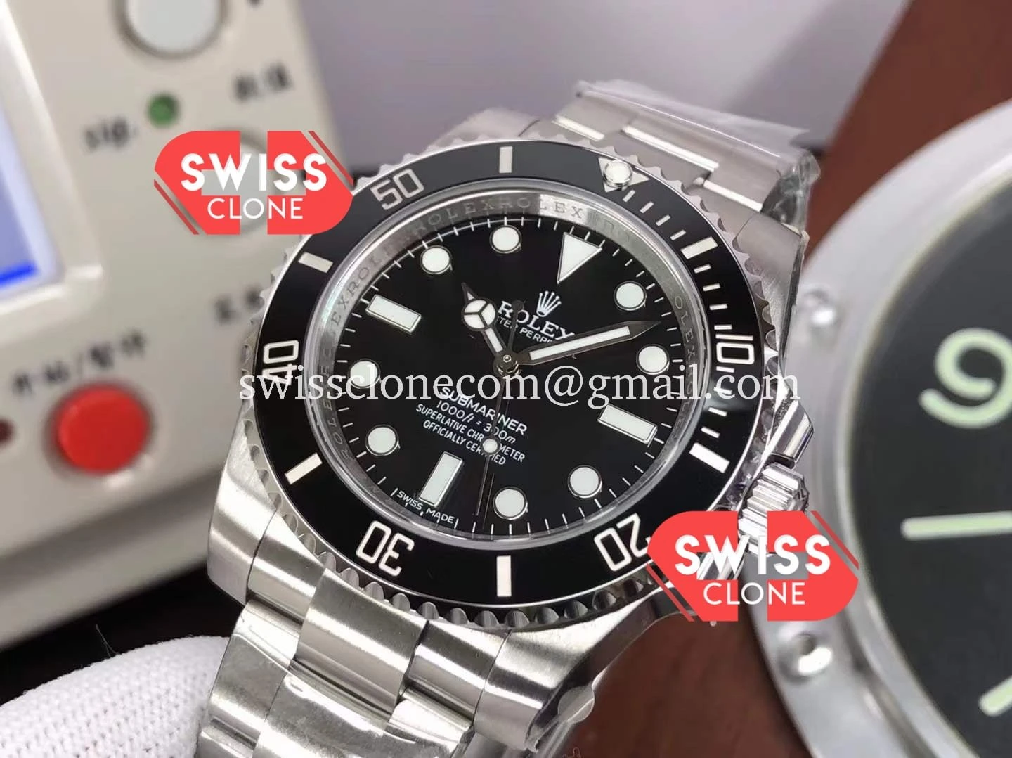Rolex Submariner No Date 114060 3230 1:1 Super Clone - Clasp & Bracelet Finishing