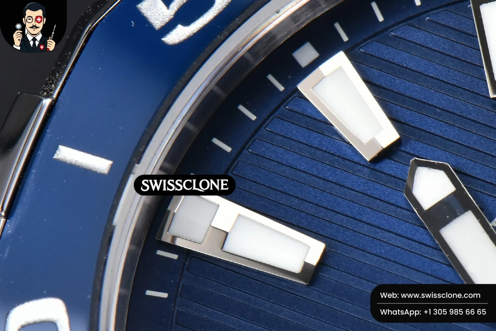 Rolex Tag Heuer Aquaracer Caliber 5 43mm OF Blue Dial Silver Hand SW200 1:1 Super Clone - Clasp & Bracelet Finishing