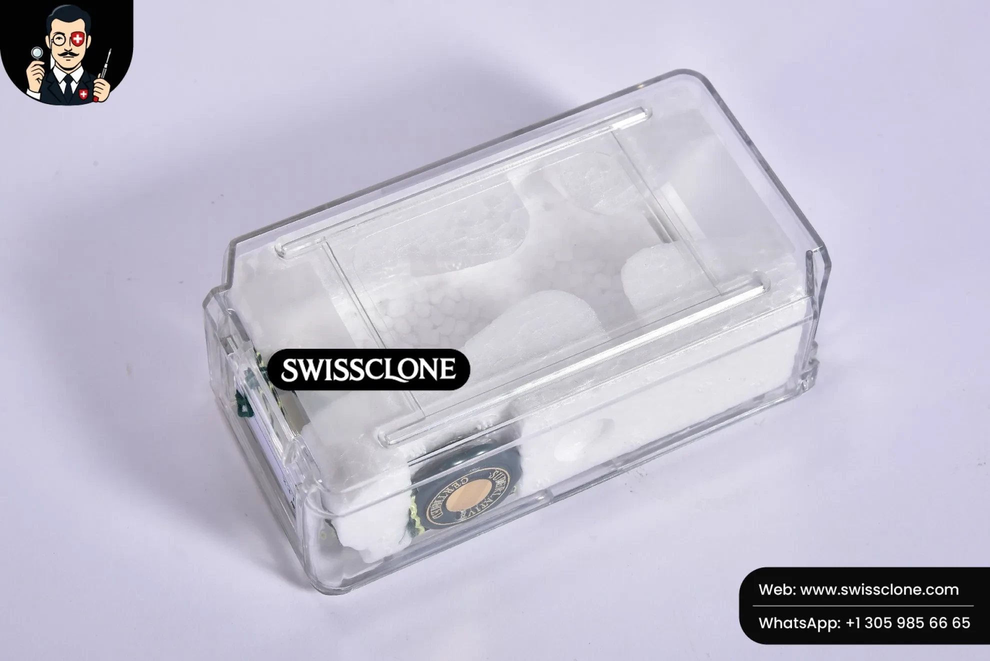 Rolex Travel Box And Card 1:1 Super Clone - Lateral Case Thickness Profile