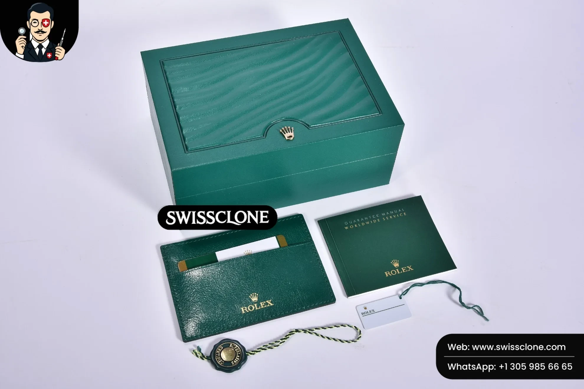 Rolex Wooden Box And Papers 1:1 Super Clone - Bezel & Case Profile