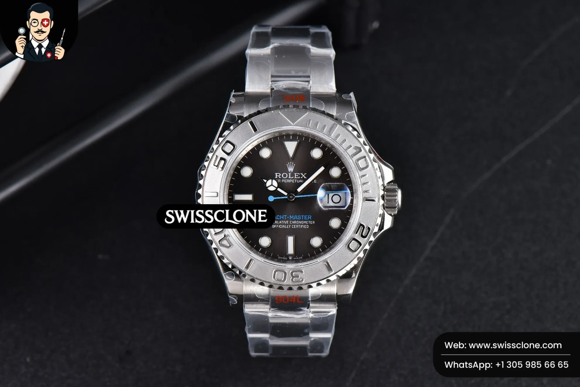 Rolex Yacht-Master 126622 904L 40mm Rhodium Dial VR3235