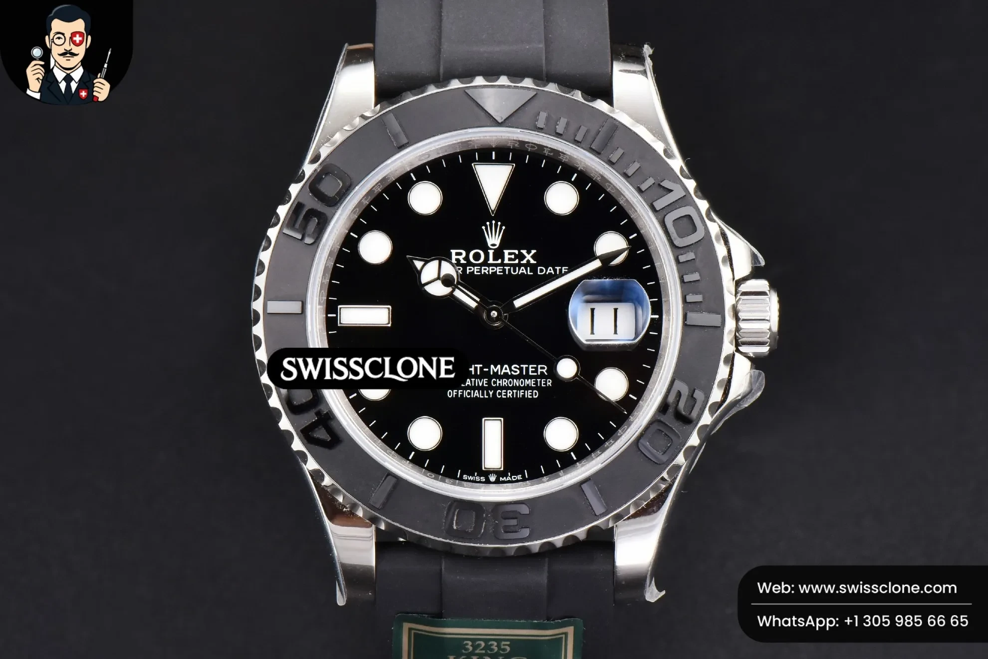 Rolex Yacht-Master 226659 42mm King 3D Black Ceramic Oysterflex VR3235