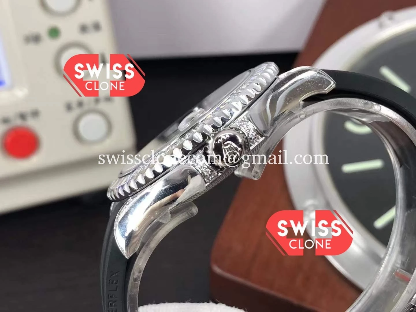 Rolex Yacht Master 42MM 226679TBR White Gold 1:1 Super Clone - Lateral Case Thickness Profile