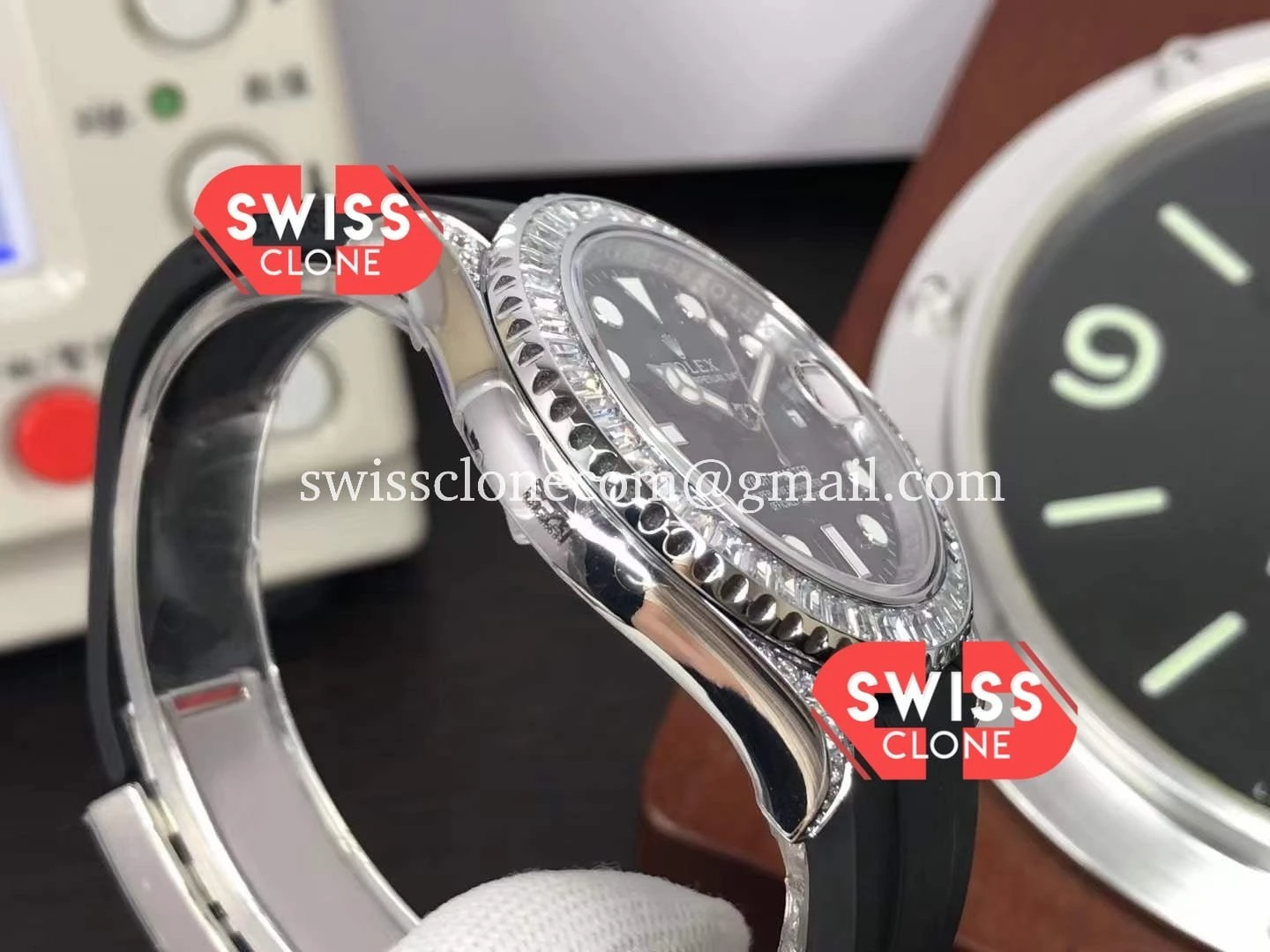 Rolex Yacht Master 42MM 226679TBR White Gold 1:1 Super Clone - Caseback & Cloned Calibre Movement