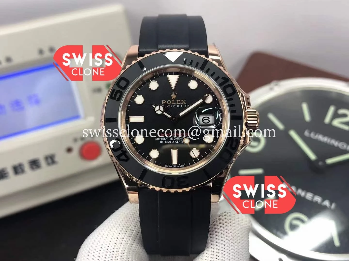Rolex Yachtmaster 116655 Everose 40MM 904L