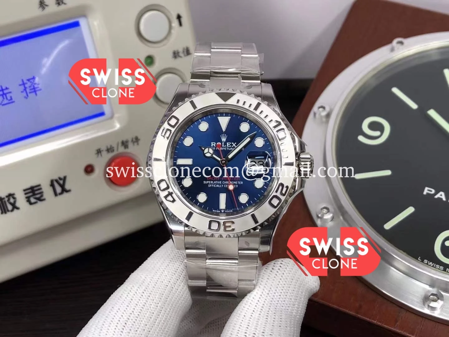 Rolex Yachtmaster 40mm Blue Dial 904L Steel