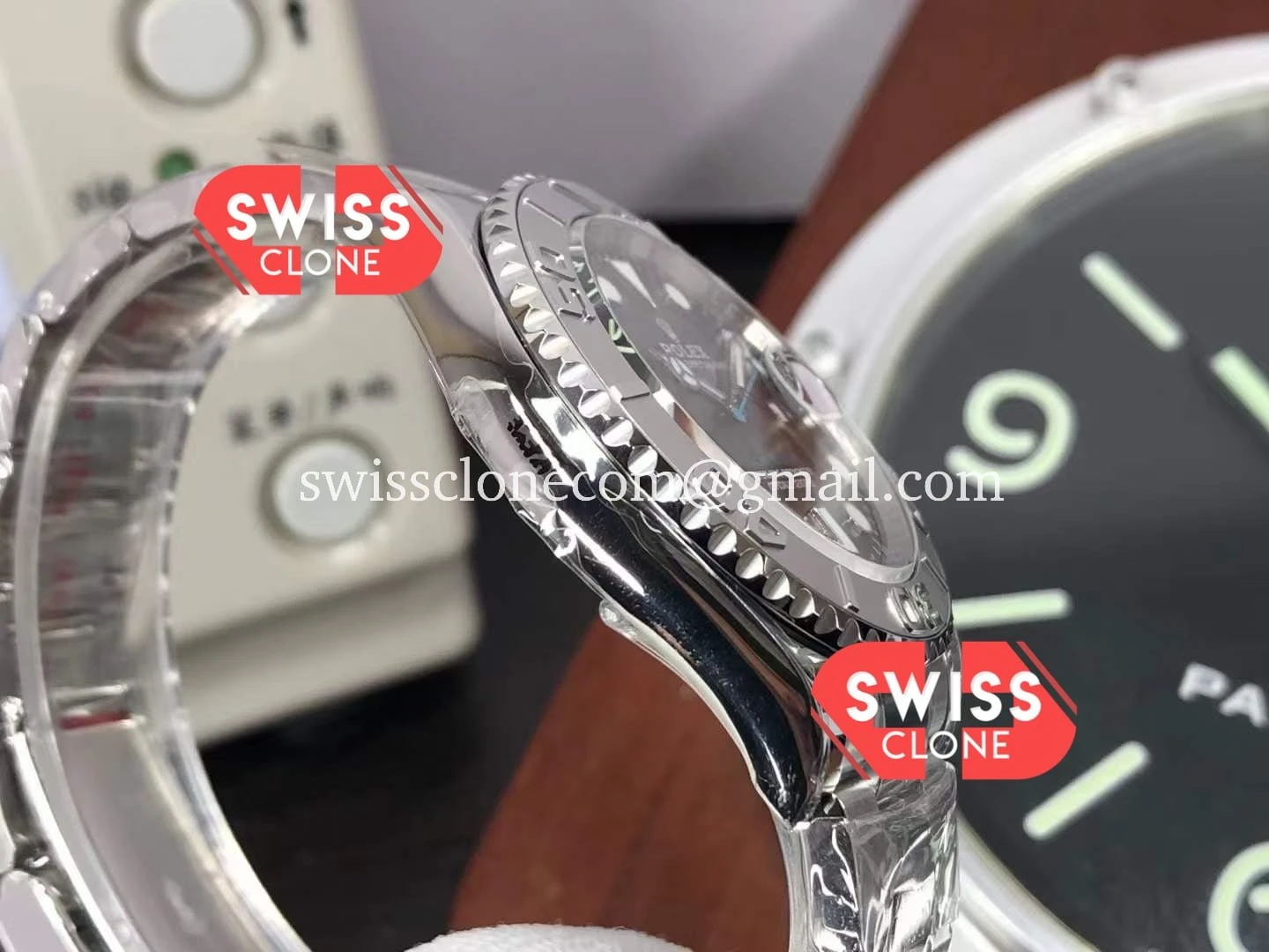Rolex Yachtmaster 40mm Steel Dial 904L Steel 1:1 Super Clone - Caseback & Cloned Calibre Movement