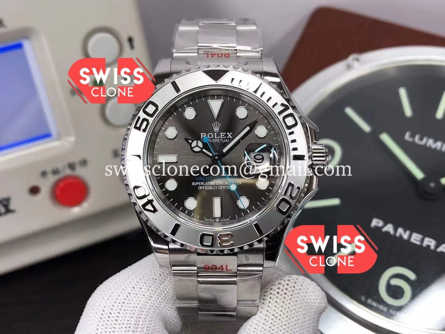 Rolex Yachtmaster 40mm Steel Dial 904L Steel
