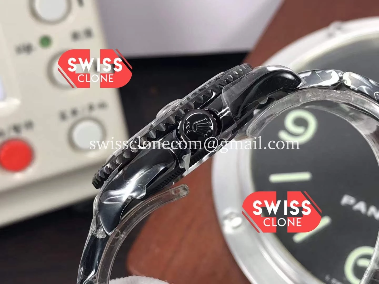 Rolex Yachtmaster Blackout 1:1 Super Clone - Lateral Case Thickness Profile