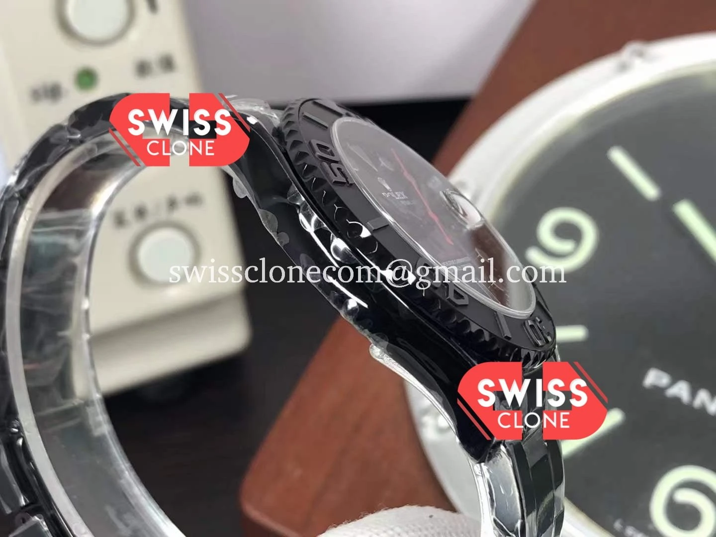 Rolex Yachtmaster Blackout 1:1 Super Clone - Caseback & Cloned Calibre Movement