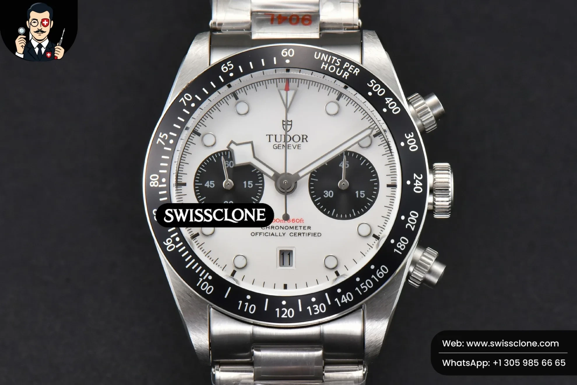 Tudor Black Bay Chrono 41mm TWSF White Dial