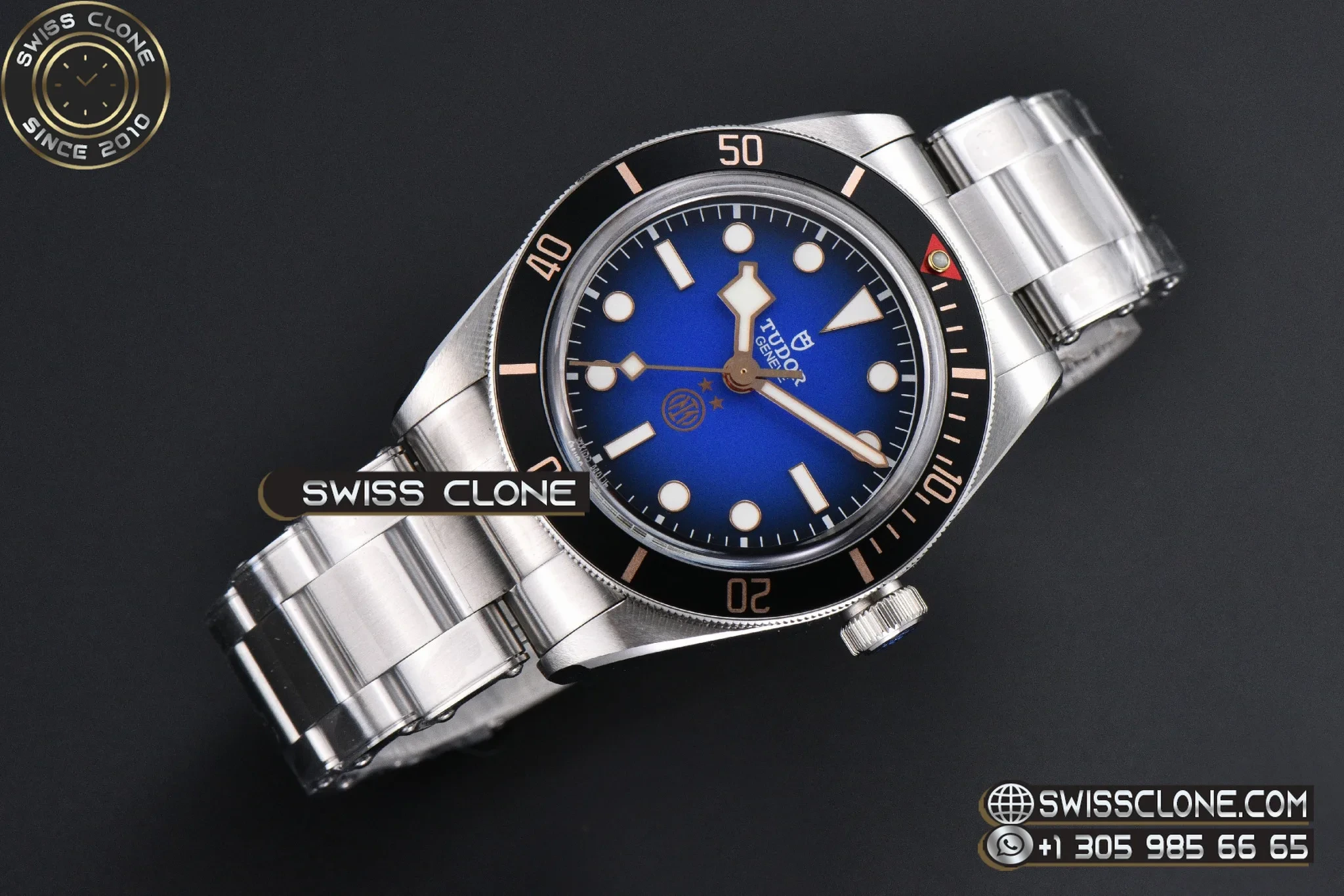 Tudor Black Bay Fifty Eight Inter Milan 39mm Gradient Blue Dial - Image 2