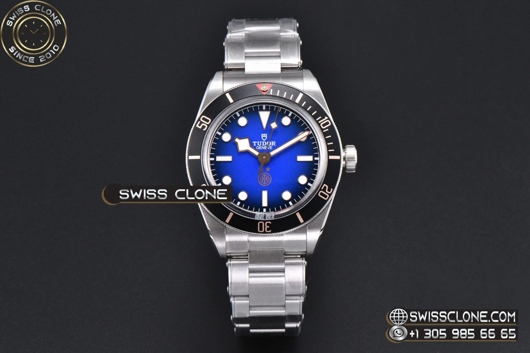 Tudor Black Bay Fifty Eight Inter Milan 39mm Gradient Blue Dial