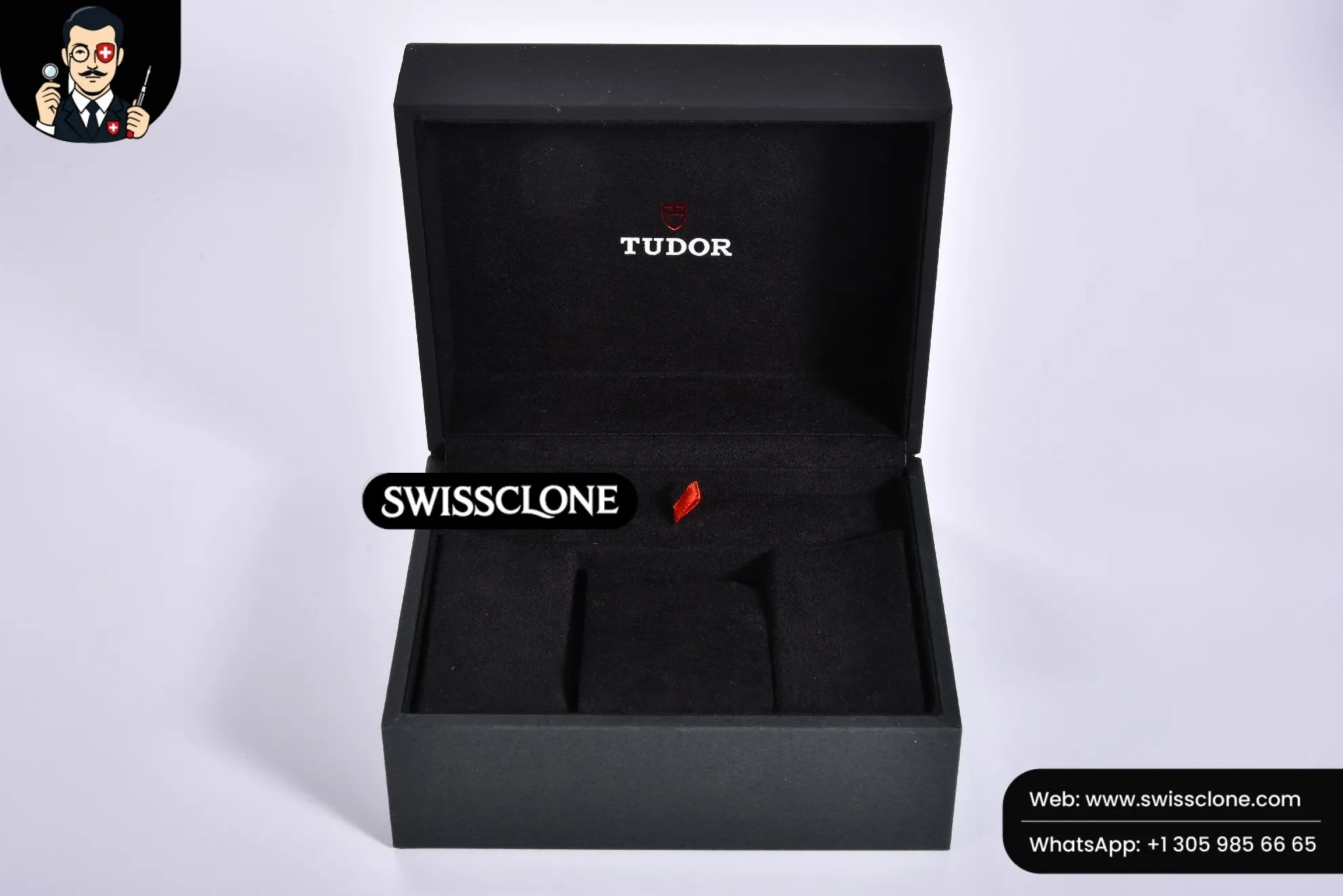 Tudor Box And Papers 1:1 Super Clone - Caseback & Cloned Calibre Movement