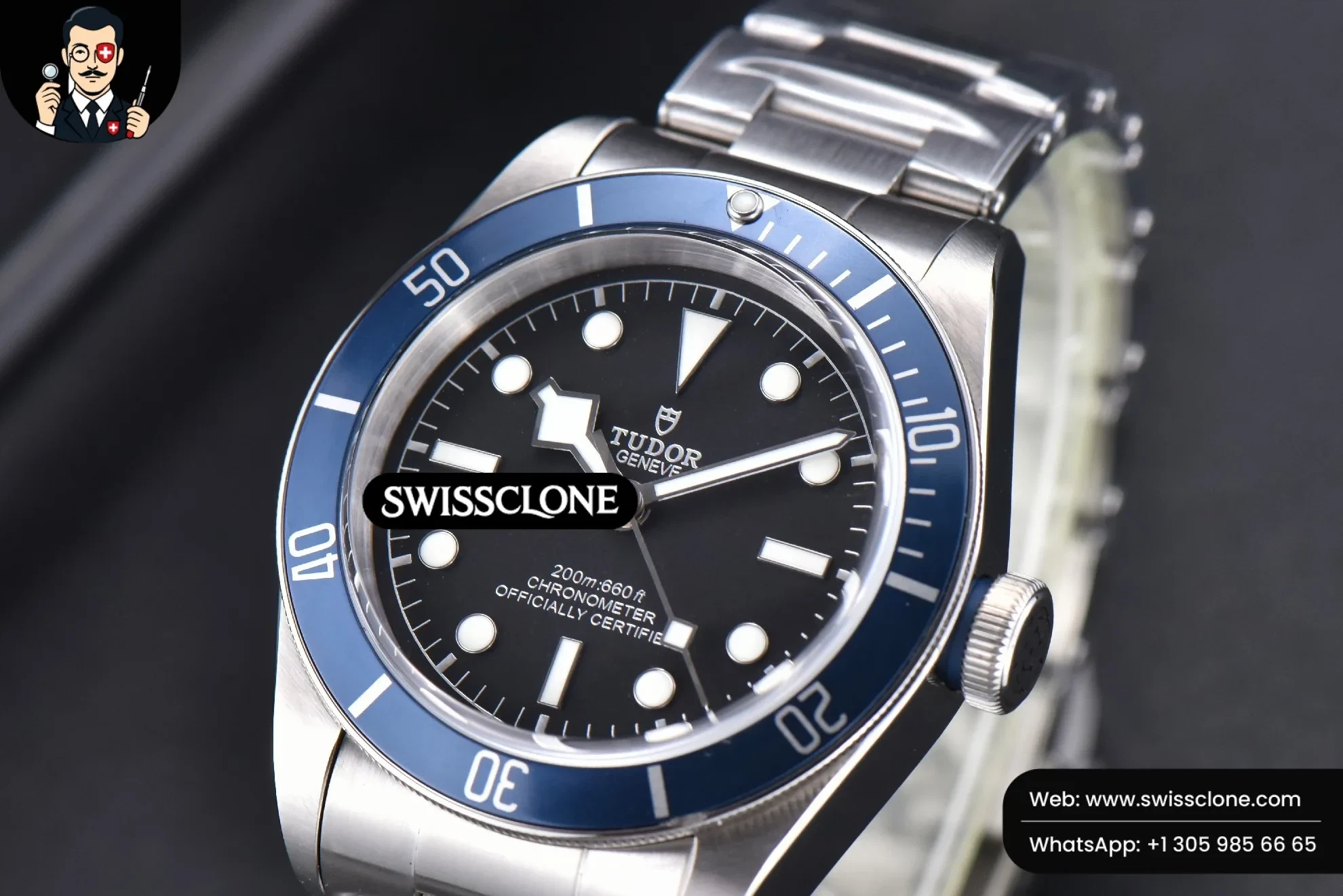 Tudor Heritage 2016 Black Bay Shield Blue 41mm - Image 2