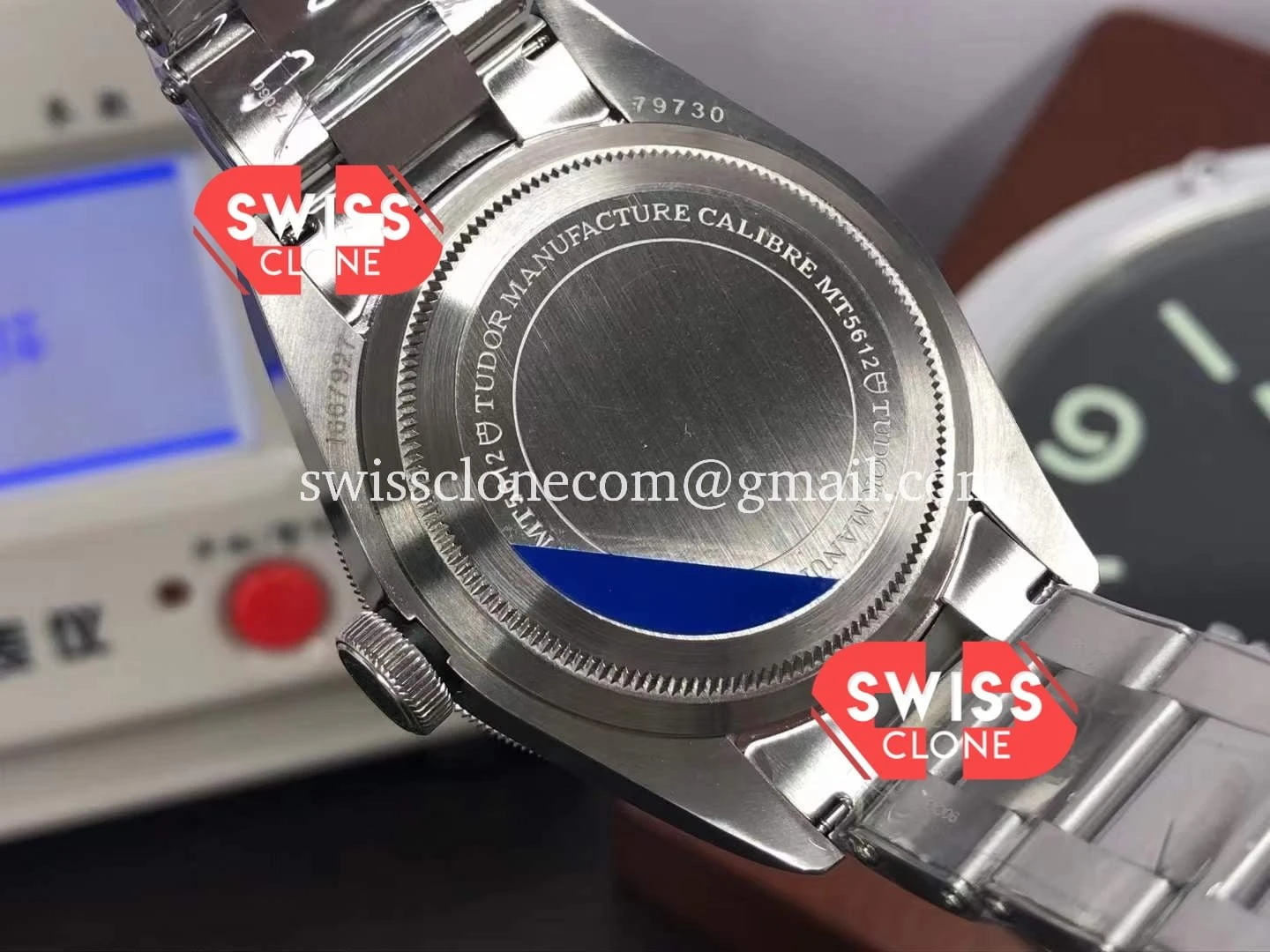 Tudor Heritage Black Bay Steel Bezel Watch Swiss Clone - View 3