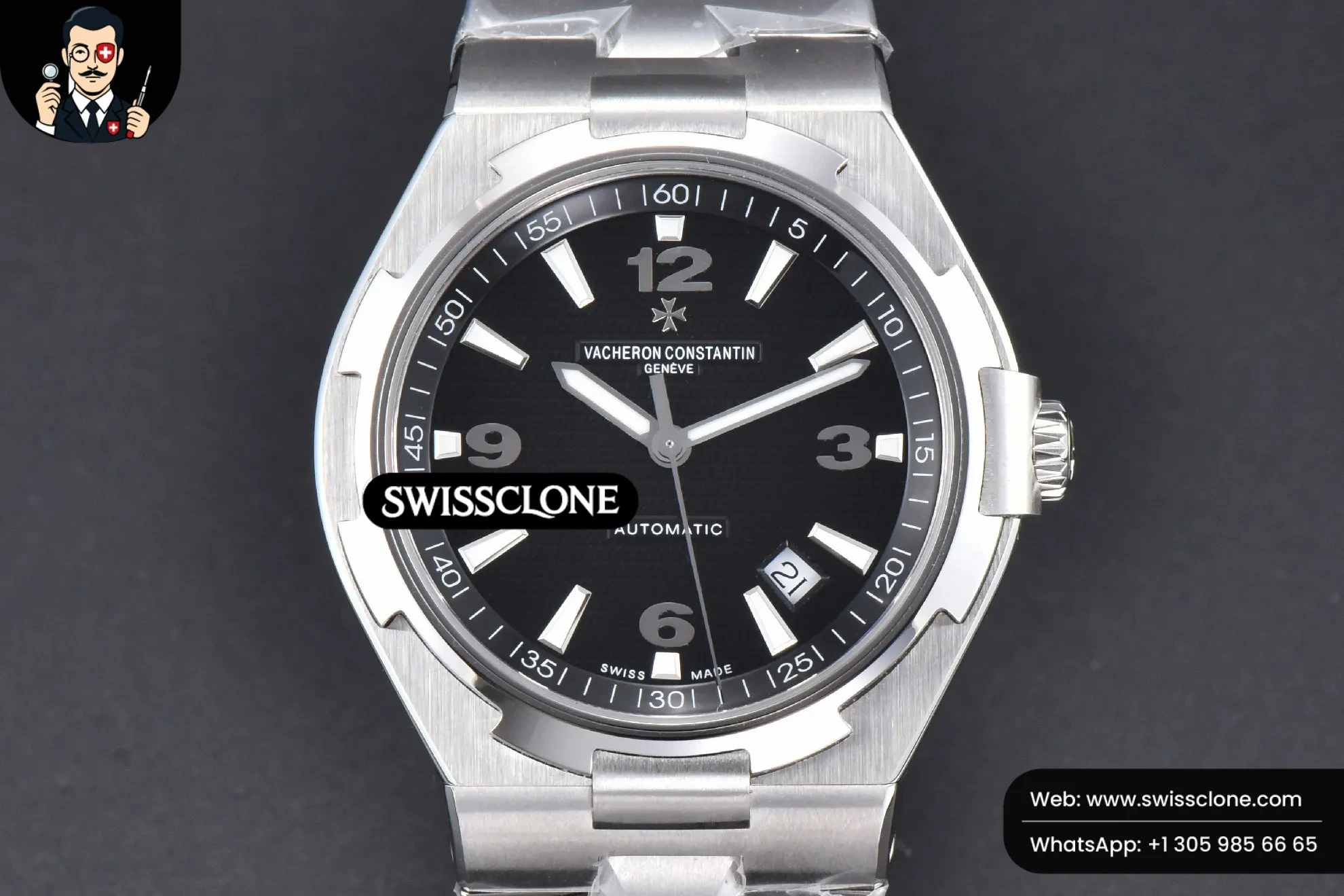 Vacheron Constantin Overseas 47040 42mm Black Dial