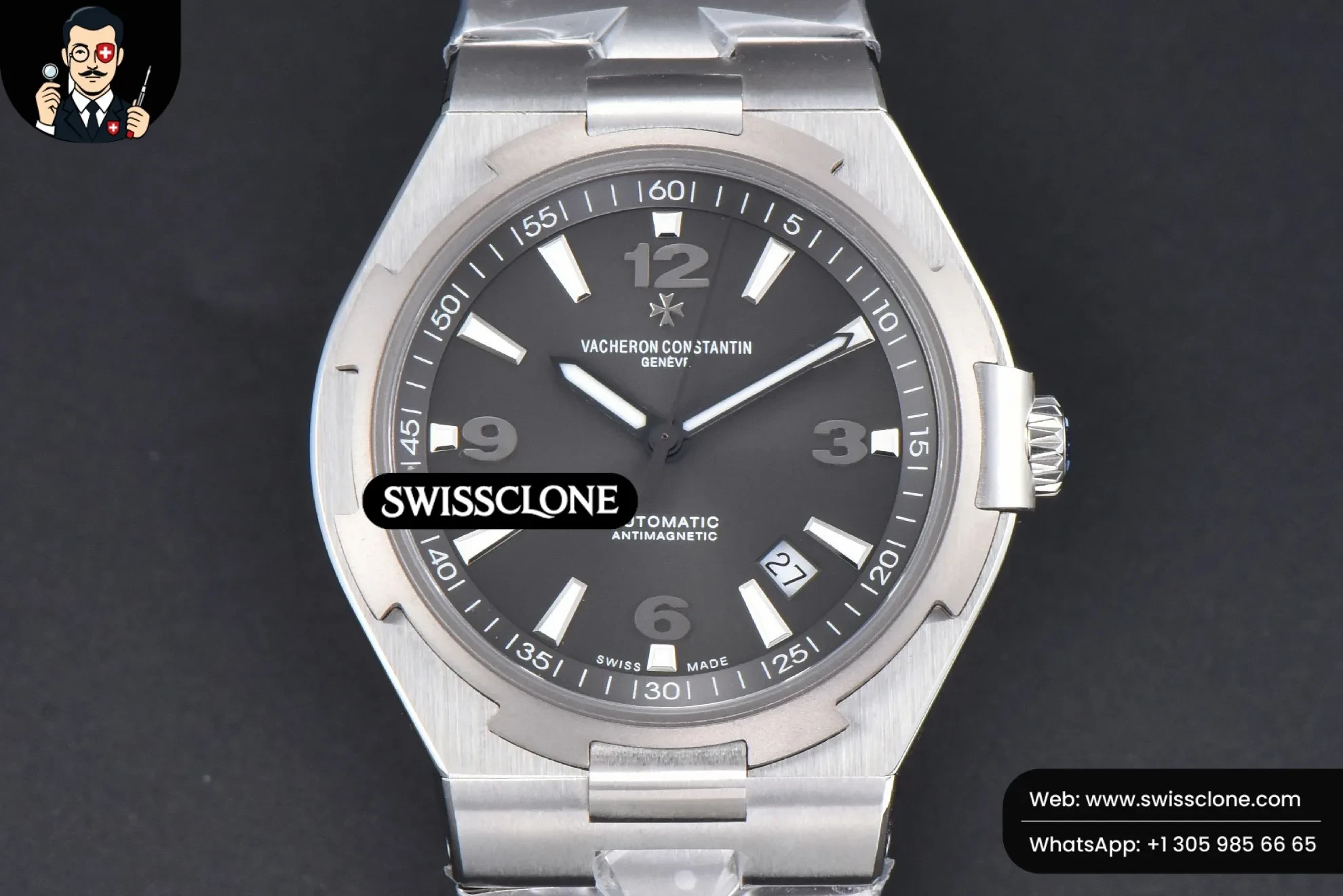 Vacheron Constantin Overseas 47040 42mm Gray Dial