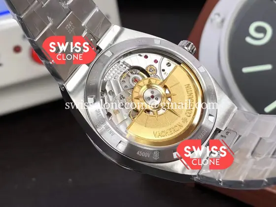 Vacheron Constantin Overseas Black Dial Steel Strap - Image 2