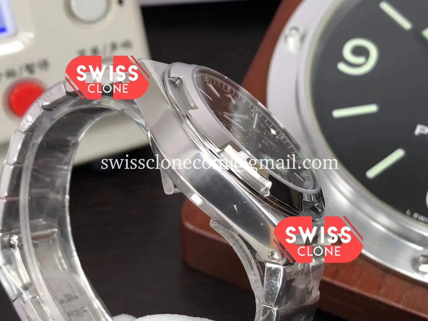 Vacheron Constantin Overseas Chronograph 1:1 Super Clone - Caseback & Cloned Calibre Movement