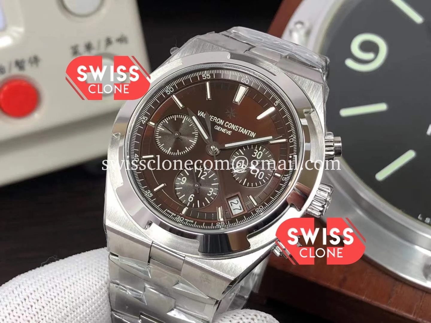 Vacheron Constantin Overseas Chronograph 1:1 Super Clone - Clasp & Bracelet Finishing