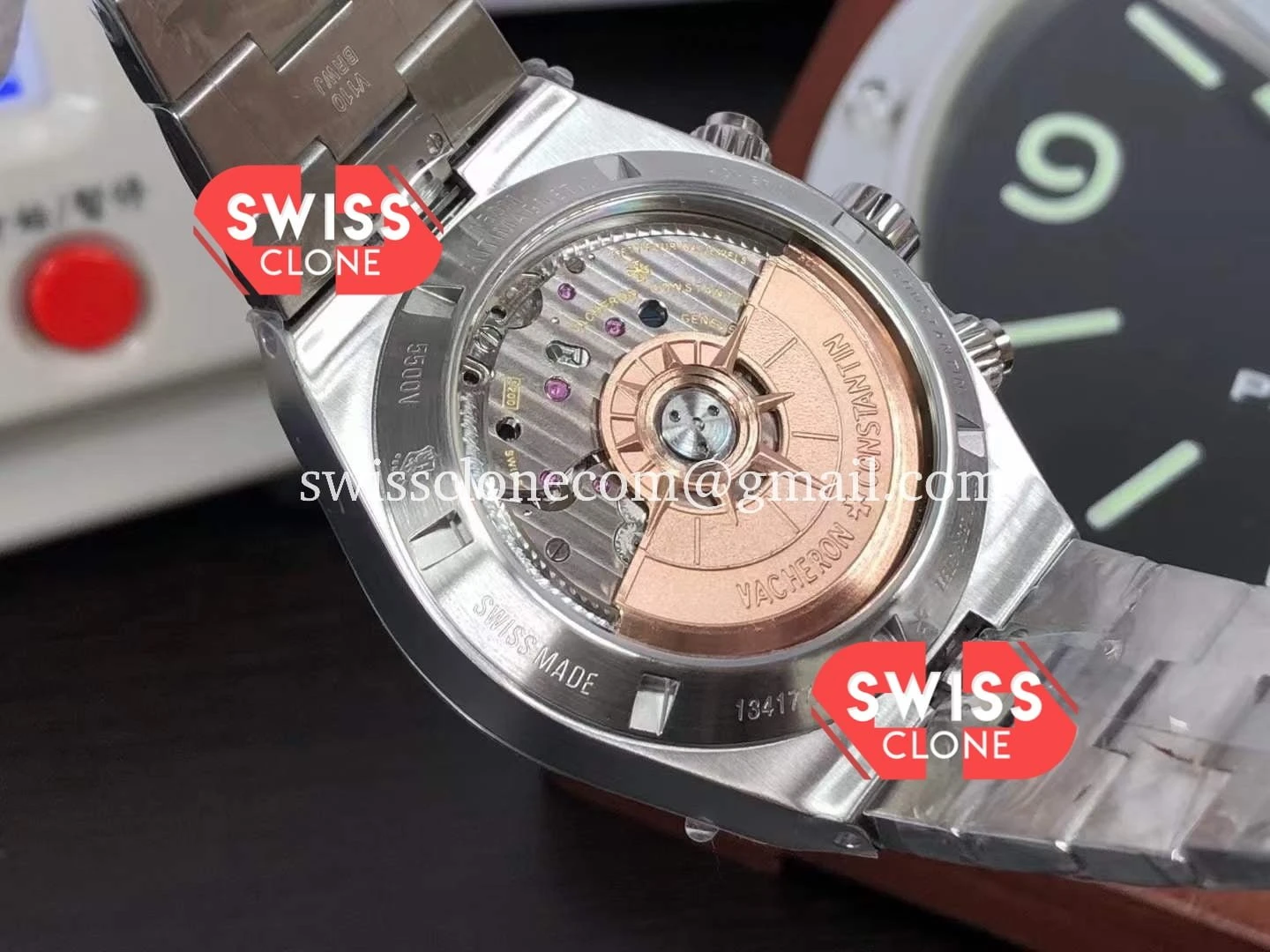 Vacheron Constantin Overseas Chronograph 1:1 Super Clone - On-Wrist Presence View