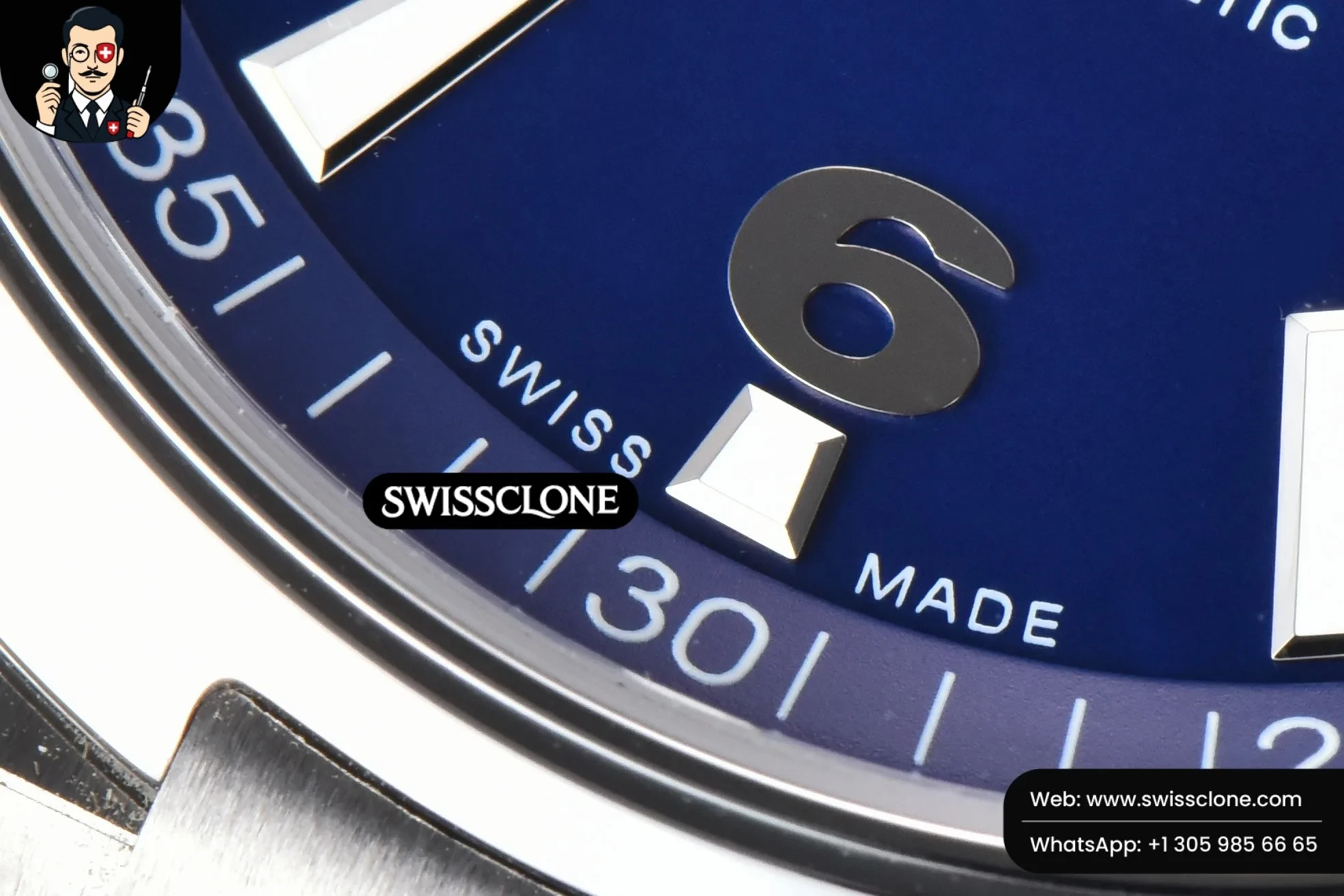 Vacheron Constantin PPF Overseas 47040 42mm Blue Dial Blue Rubber PPF Factory 1:1 Super Clone - On-Wrist Presence View