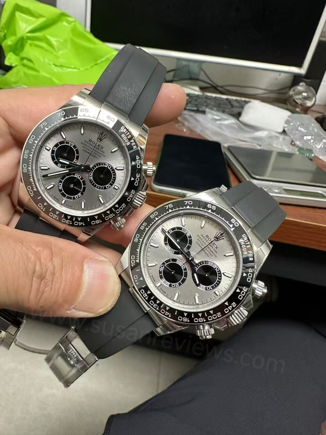 Replica 126519 Vs Genuine Rolex Macro Inspection