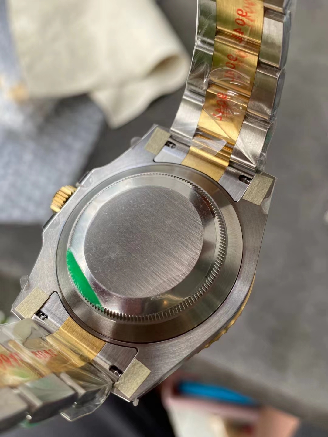VSF Rolex Submariner 41mm 126610LN & Starbucks 126610LV Review: Inside the VS3235 Super Clone — Replica Rolex Submariner Two Tone Blue 6 Movement & Case Macro