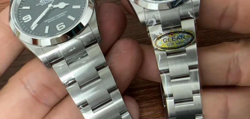 Rolex Explorer I (124270) & Explorer II Polar (226570) Super Clone Review: Clean Factory 904L Guide — Explorer Bracelet Vs Vs Clean Side-by-Side Comparison