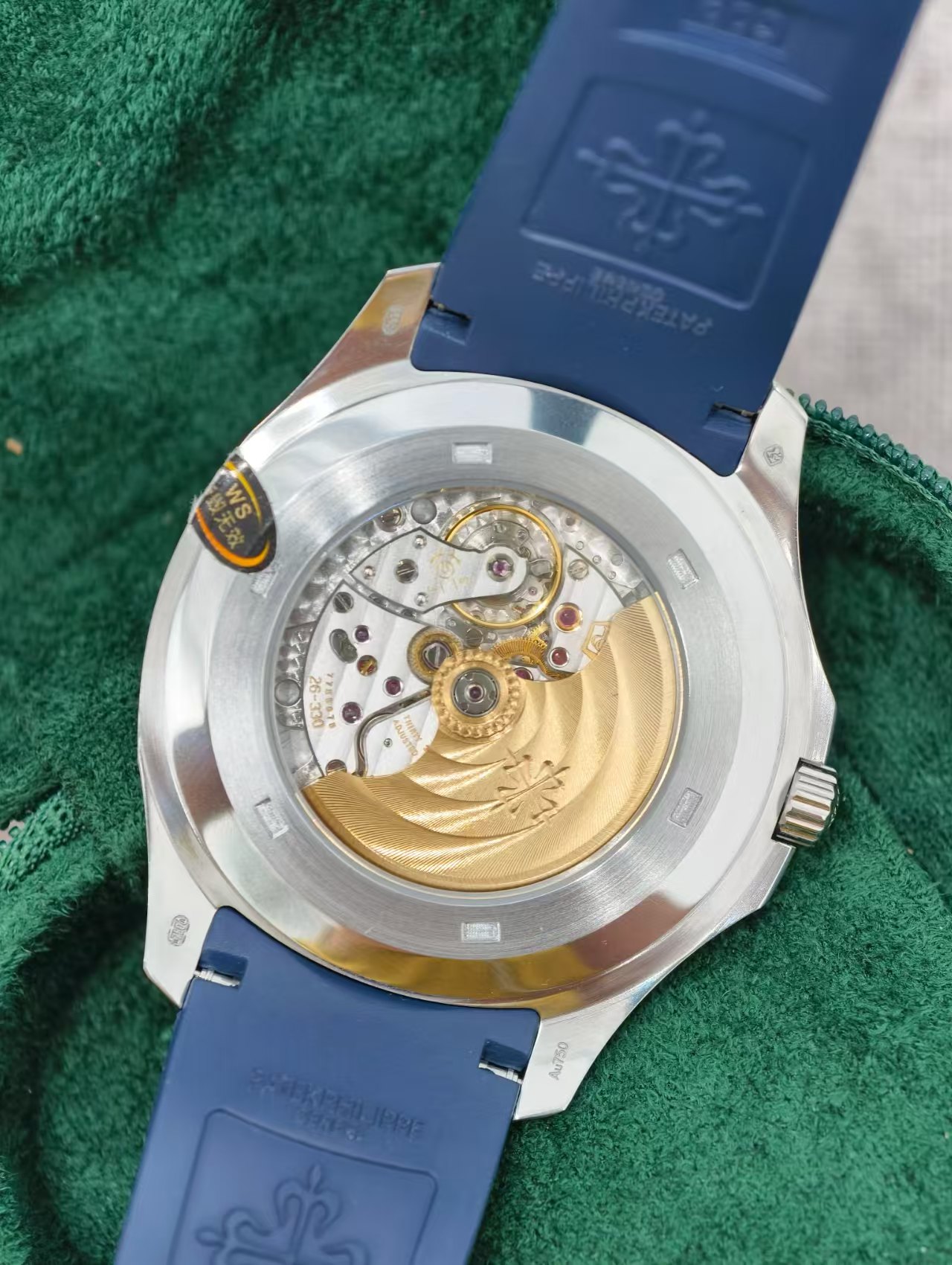 Patek Philippe Aquanaut 5167A & 5168G 1:1 Super Clone Shootout: 3KF Calibre 324 SC vs ZF Factory — Ws Aquanaut Blue Movement Side-by-Side Comparison