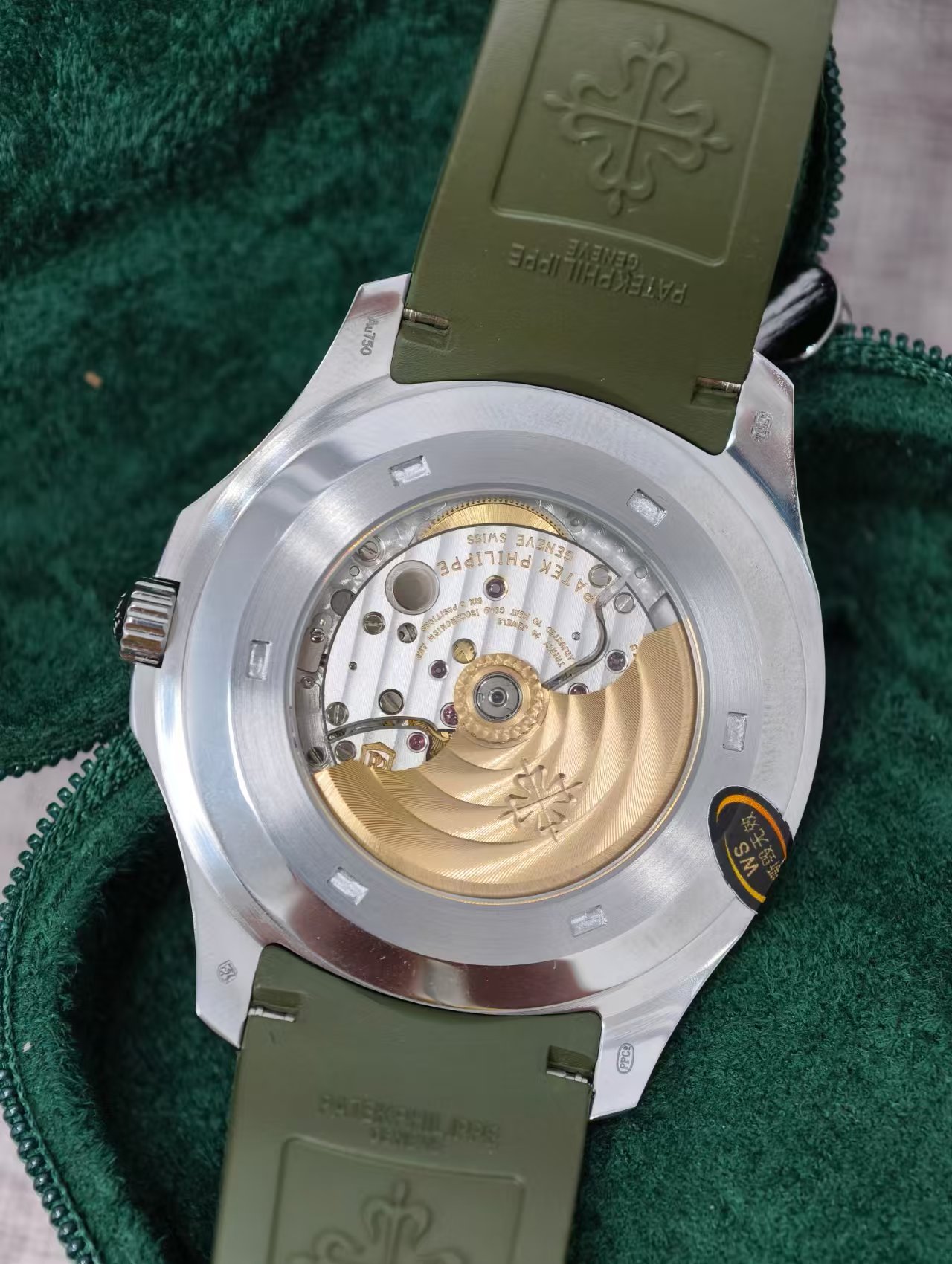 Patek Philippe Aquanaut 5167A & 5168G 1:1 Super Clone Shootout: 3KF Calibre 324 SC vs ZF Factory — Ws Aquanaut Green Movement Macro Inspection