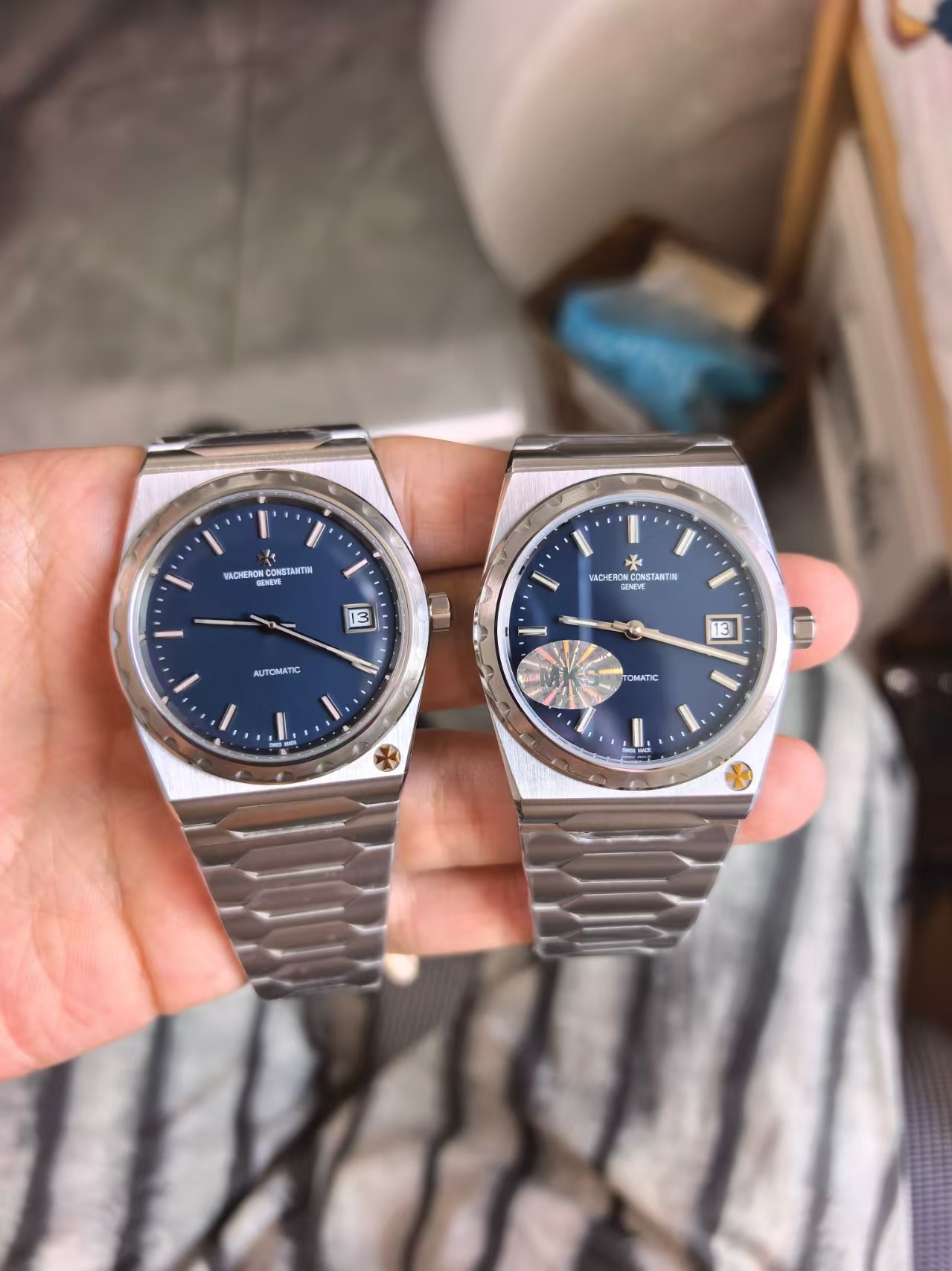 Vacheron Constantin Overseas 4500V & 2000V Super Clone Guide: ZF / PPF Maltese Cross & Calibre 5100 — Vc 222 Ppf Vs Mks Movement & Case Macro