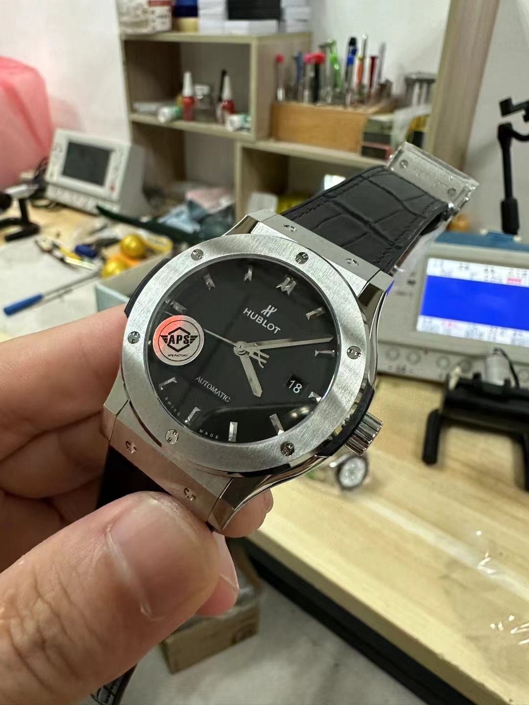 Hublot Big Bang Unico & Classic Fusion Super Clone Guide: BBF/HB Skeleton Flyback & Titanium Review — Replica Hublot Classic Fusion From Aps Factory 4 Movement & Case Macro