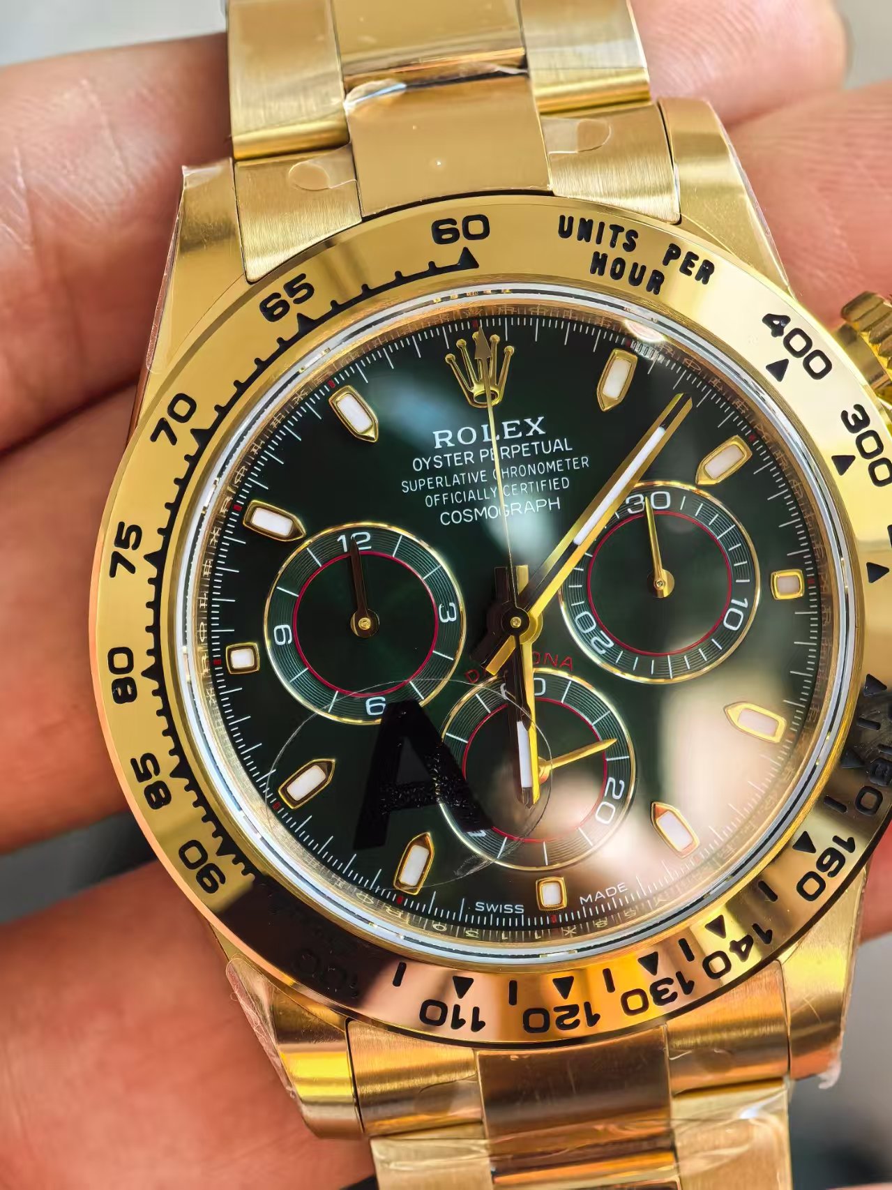 Buying 1:1 Super Clone Watches in the USA — Vsf Daytona Green Dial 5 Side-by-Side Comparison