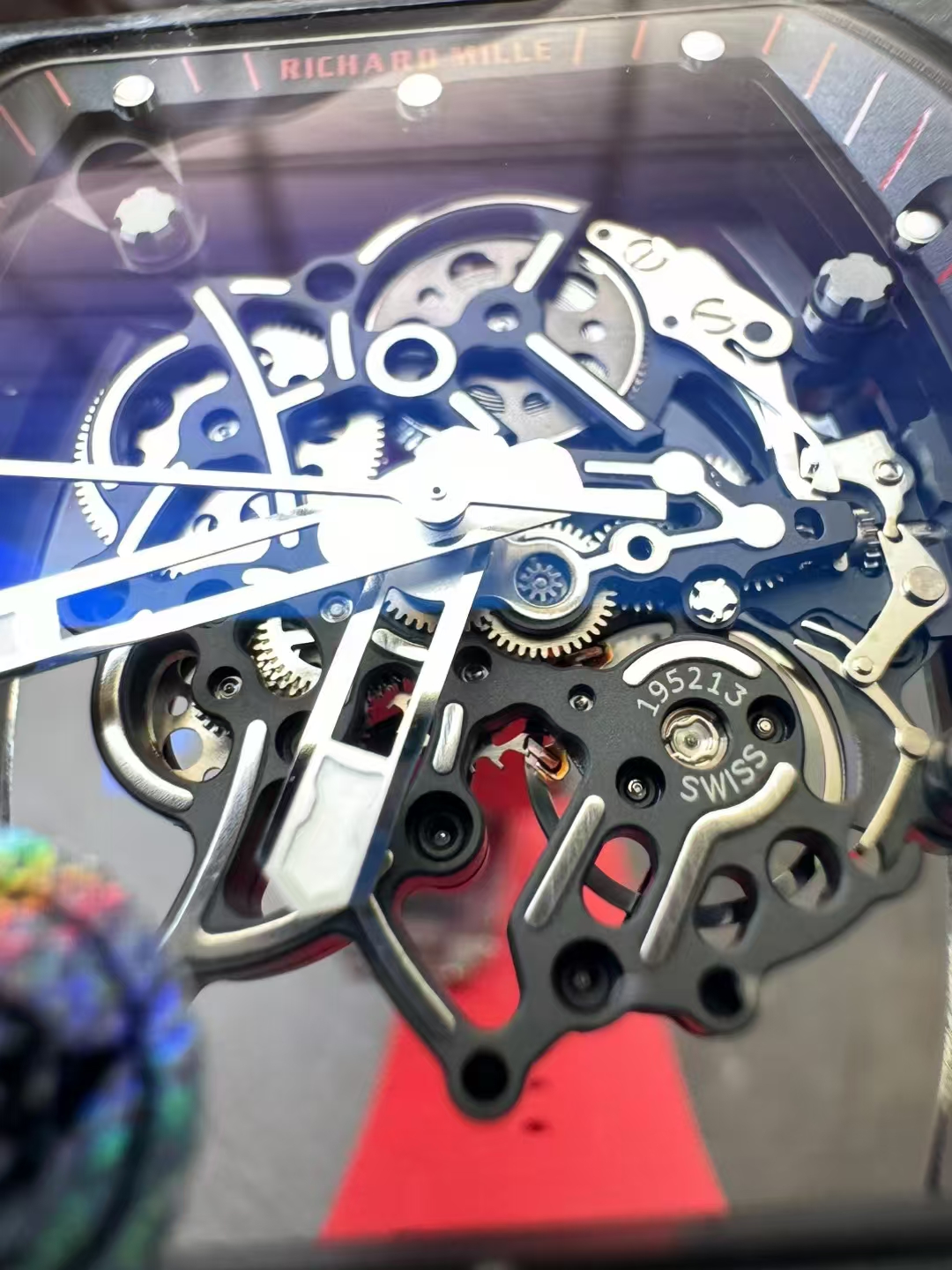 Richard Mille RM 055 Bubba Watson & RM 035-02 Rafael Nadal Super Clone Review: BBR vs ZF Real NTPT Carbon — Rm055 Dial Macro Inspection