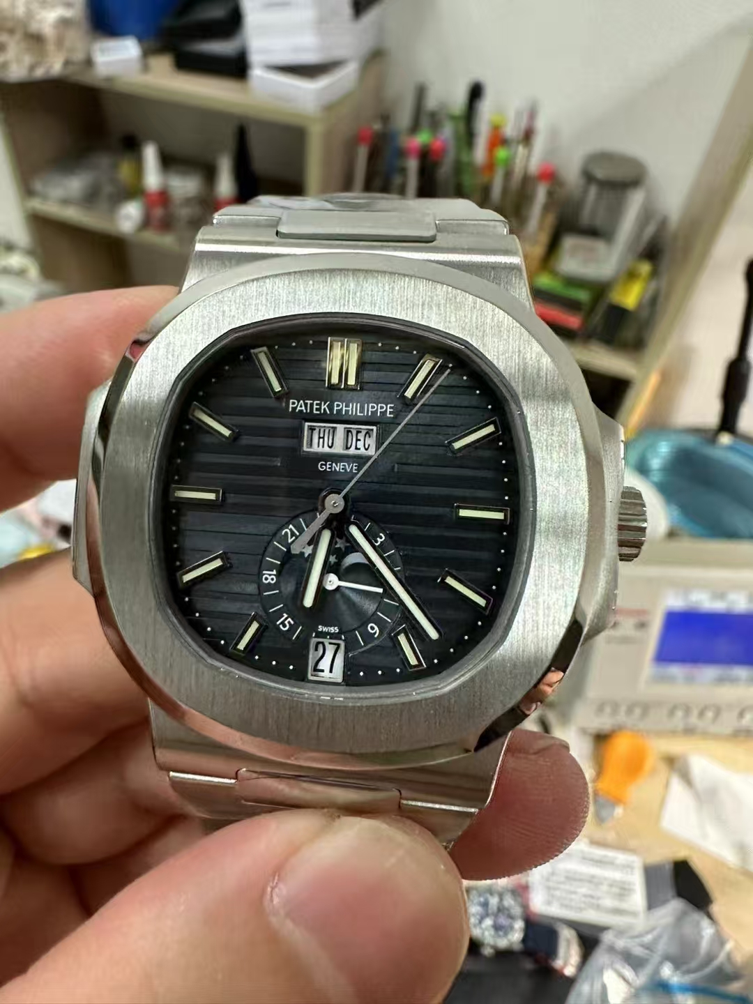 Patek Philippe Complications (5205R Moonphase, 5524G Travel Time) & Calatrava (5227 / 5296) Super Clone Guide — Ppf 5726 Side-by-Side Comparison