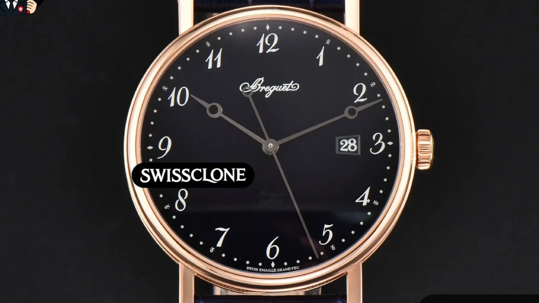Breguet Tradition Openworked (7057) & Classique (5177) Grand Feu Enamel Super Clone Guide: ZF, MKS & FKF Review — Breguet Classique 5177 Black Grand Feu Enamel & Coin-Edge Case Side-by-Side Comparison